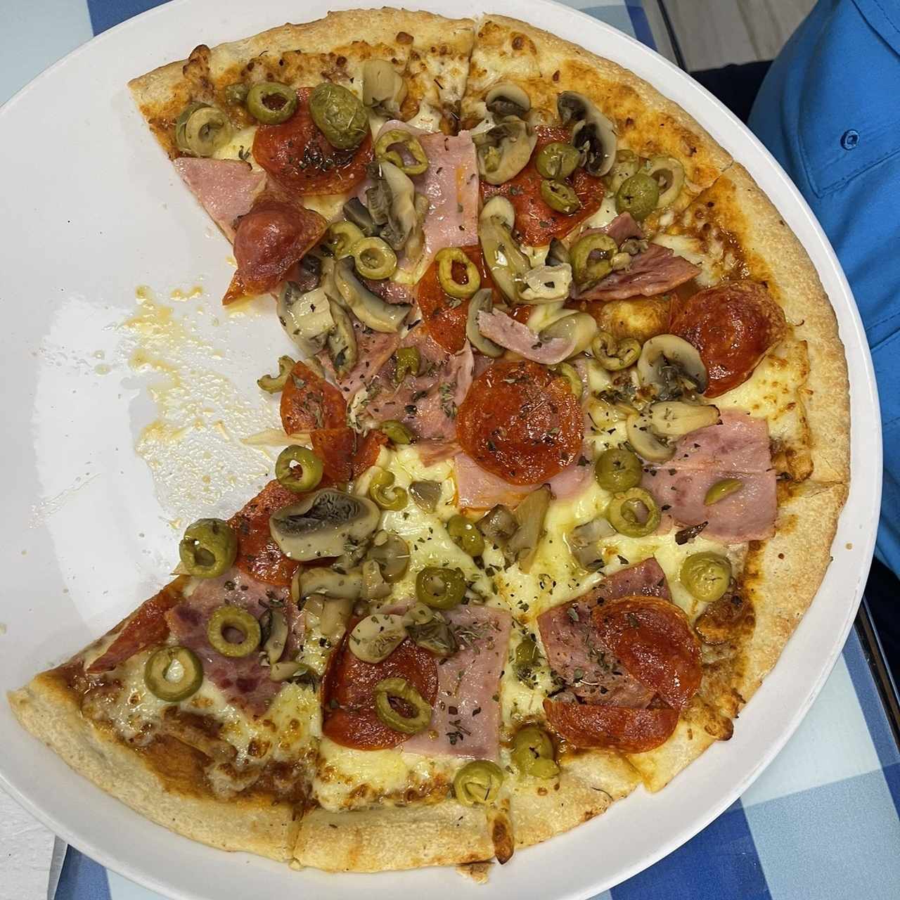 Pizza de combinación