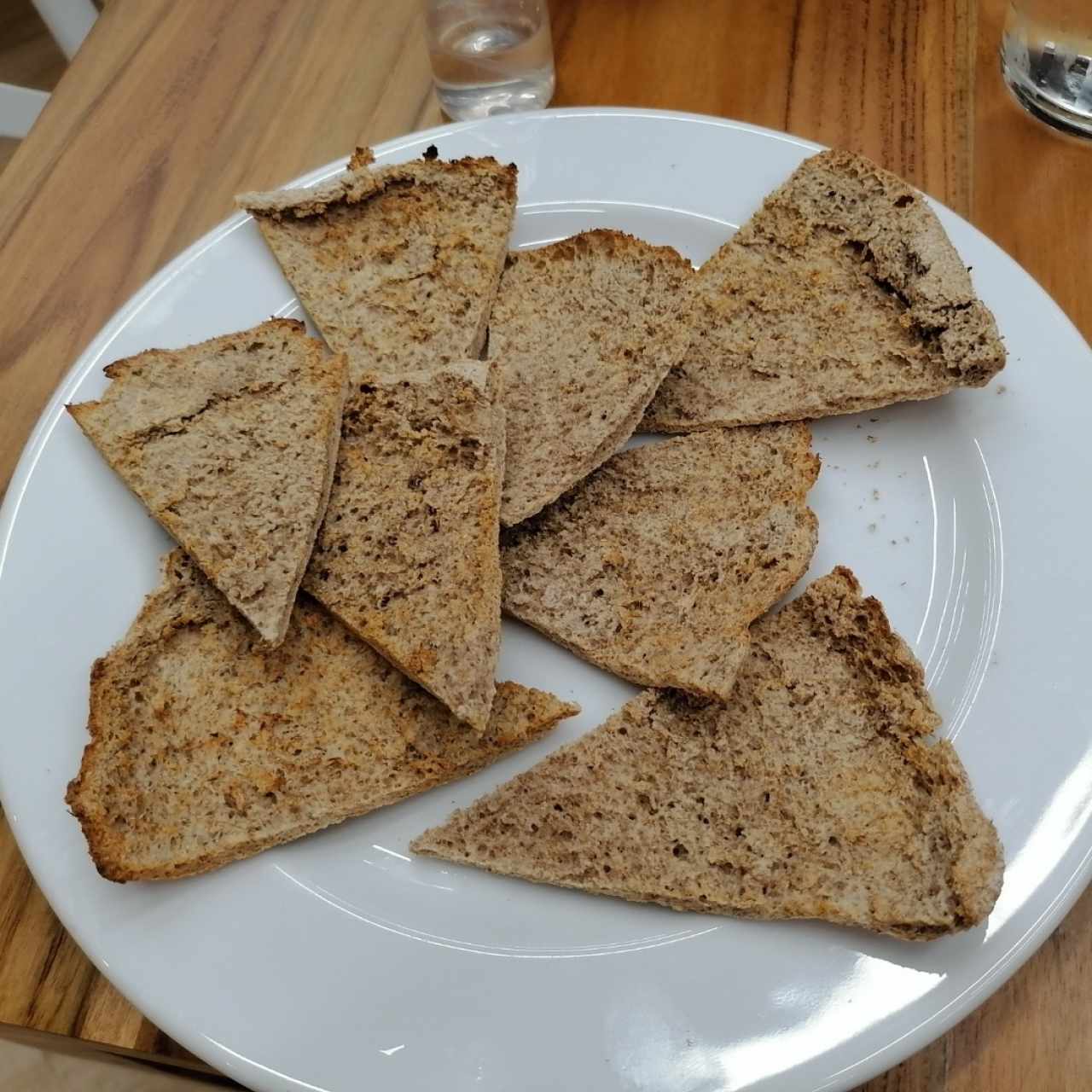 Pan pita integral 