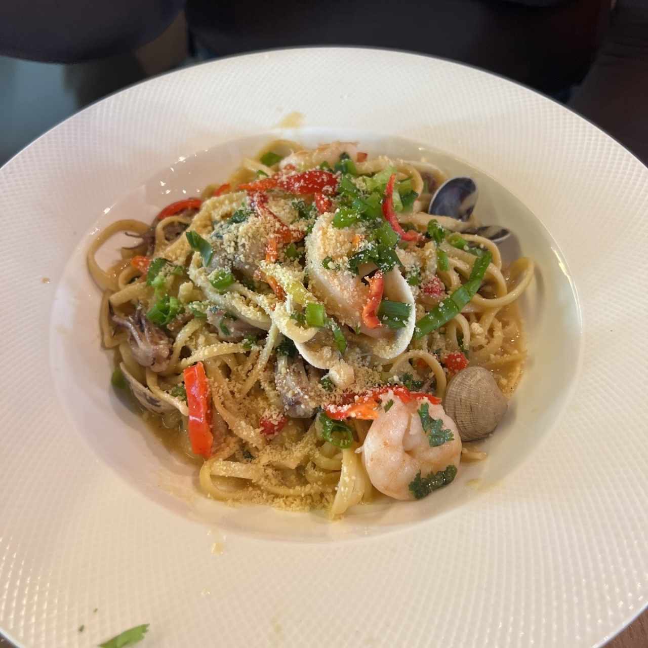 Linguini costeño