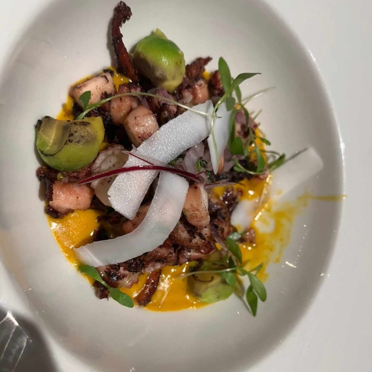 CEVICHE DE PULPO PARRILLADO
