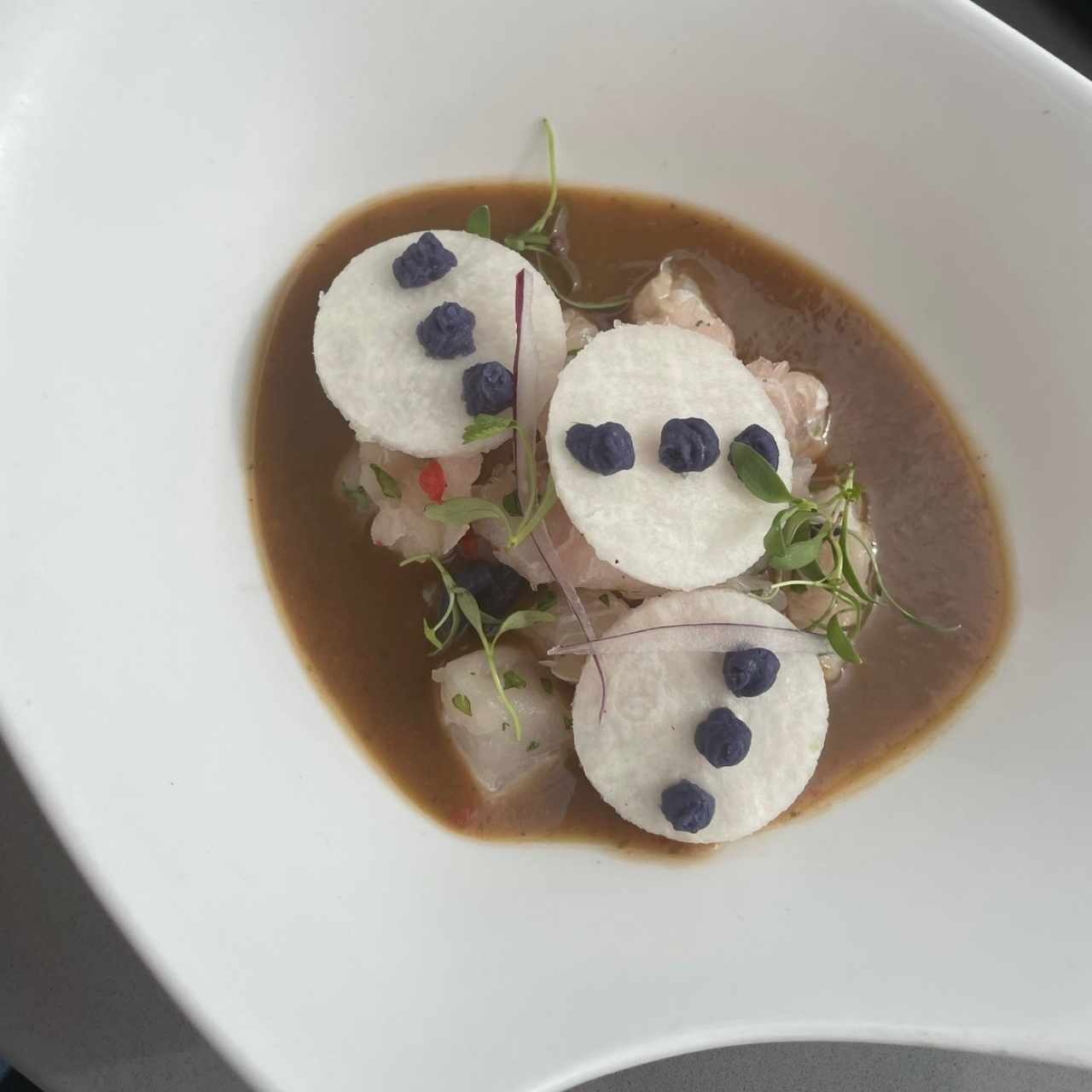 CEVICHE DE CORVINA FRESCA