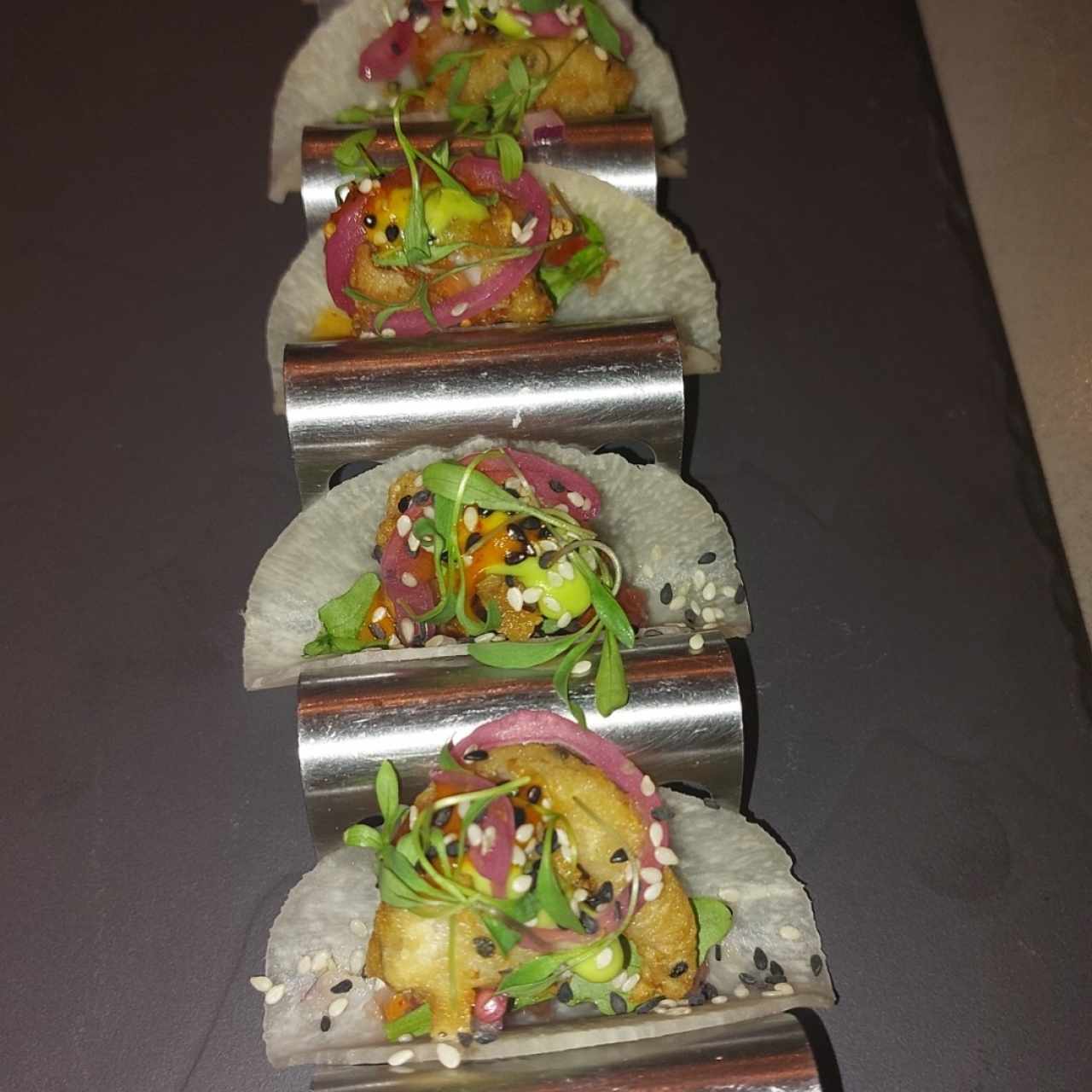 PARA COMENZAR - TACOS DE JICAMA