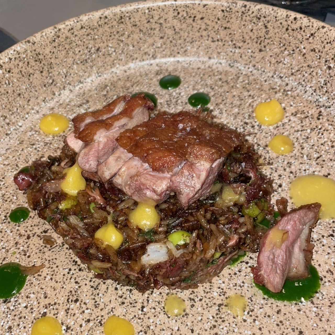 Arroz con pato