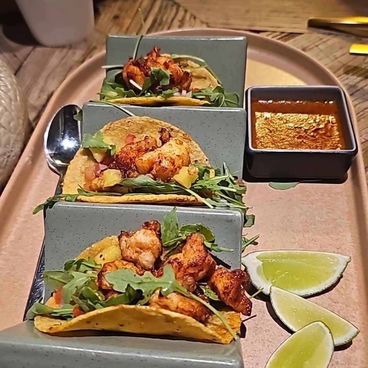 Tacos De Langosta Al Pastor