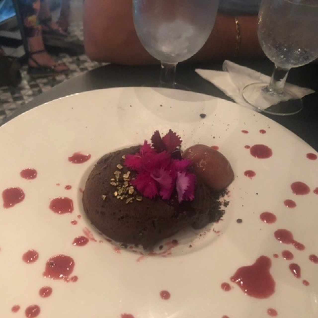 POSTRES - VOLCÁN DE CHOCOLATE