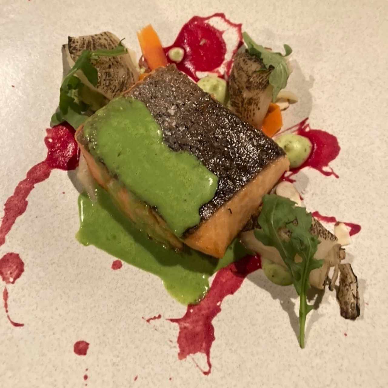 SALMÓN EN SALSA DE BERROS