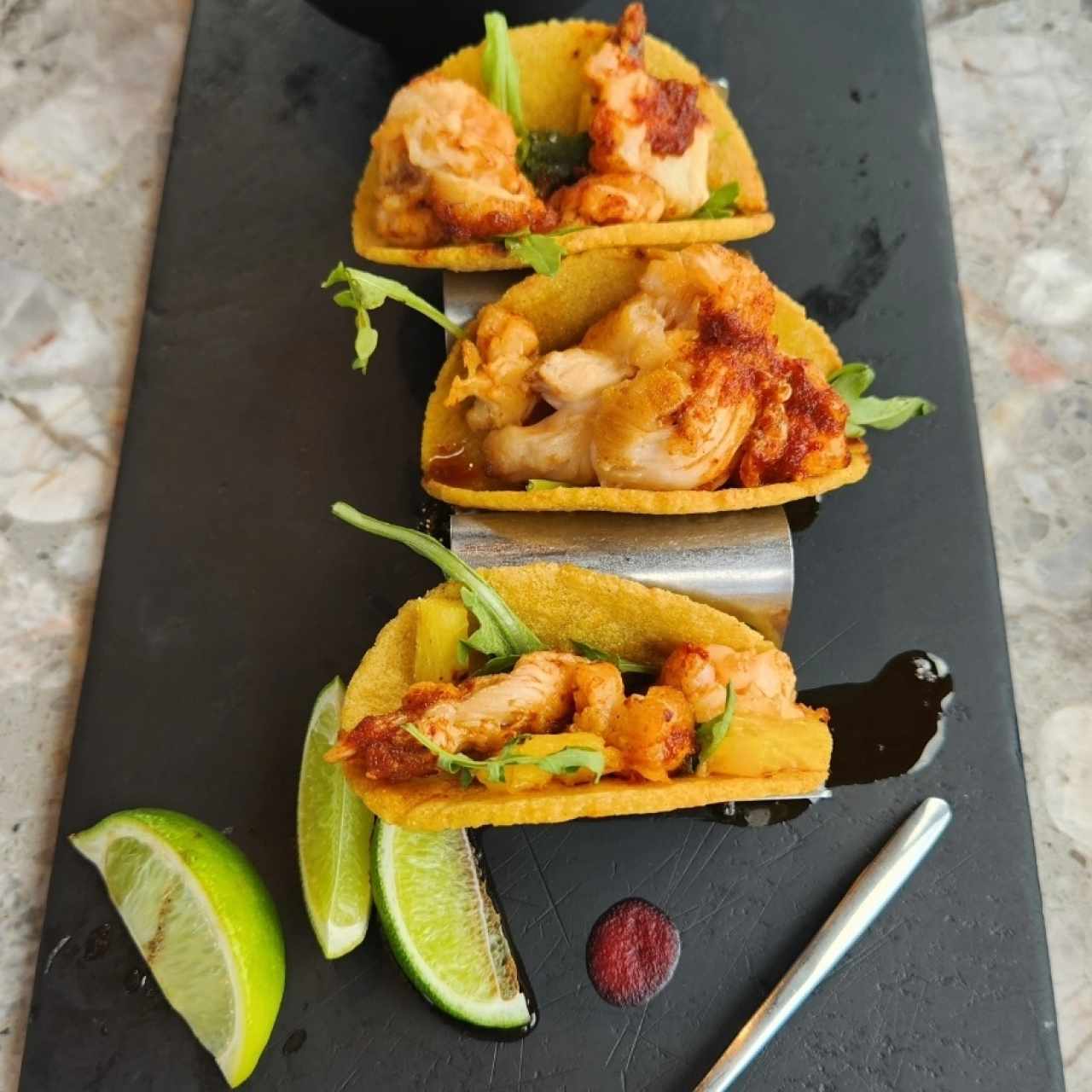 Tacos De Langosta Al Pastor