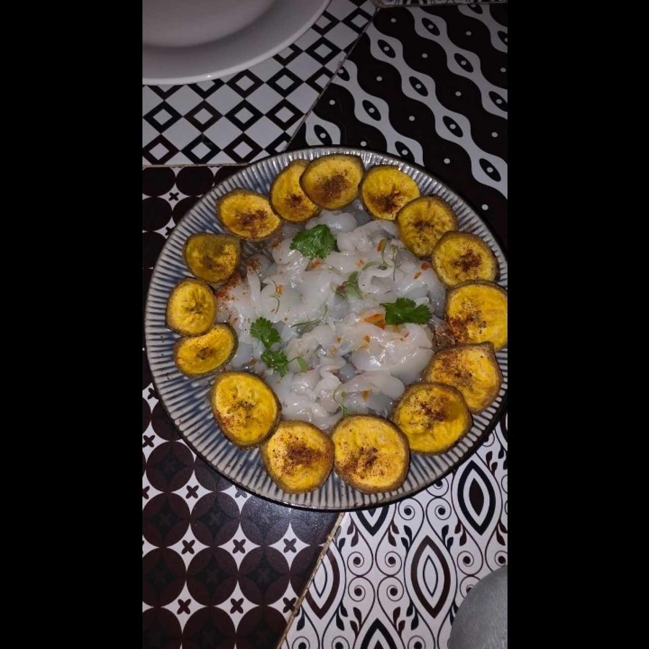 Ceviche de Mamón chino (Vegano)