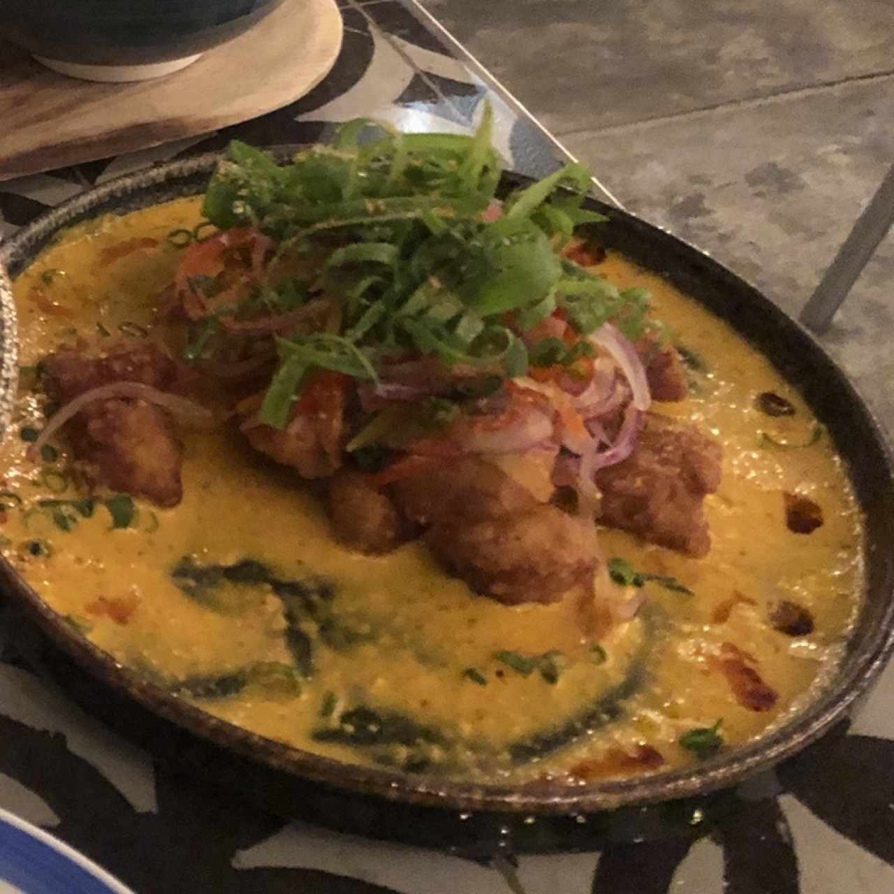 Pescado frito afro