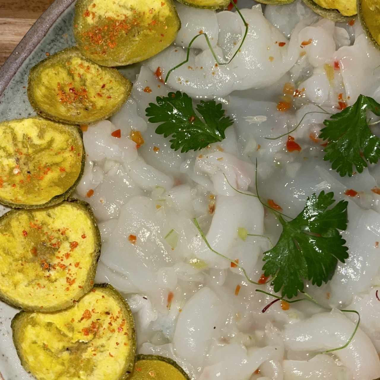 Ceviche de mamón chino