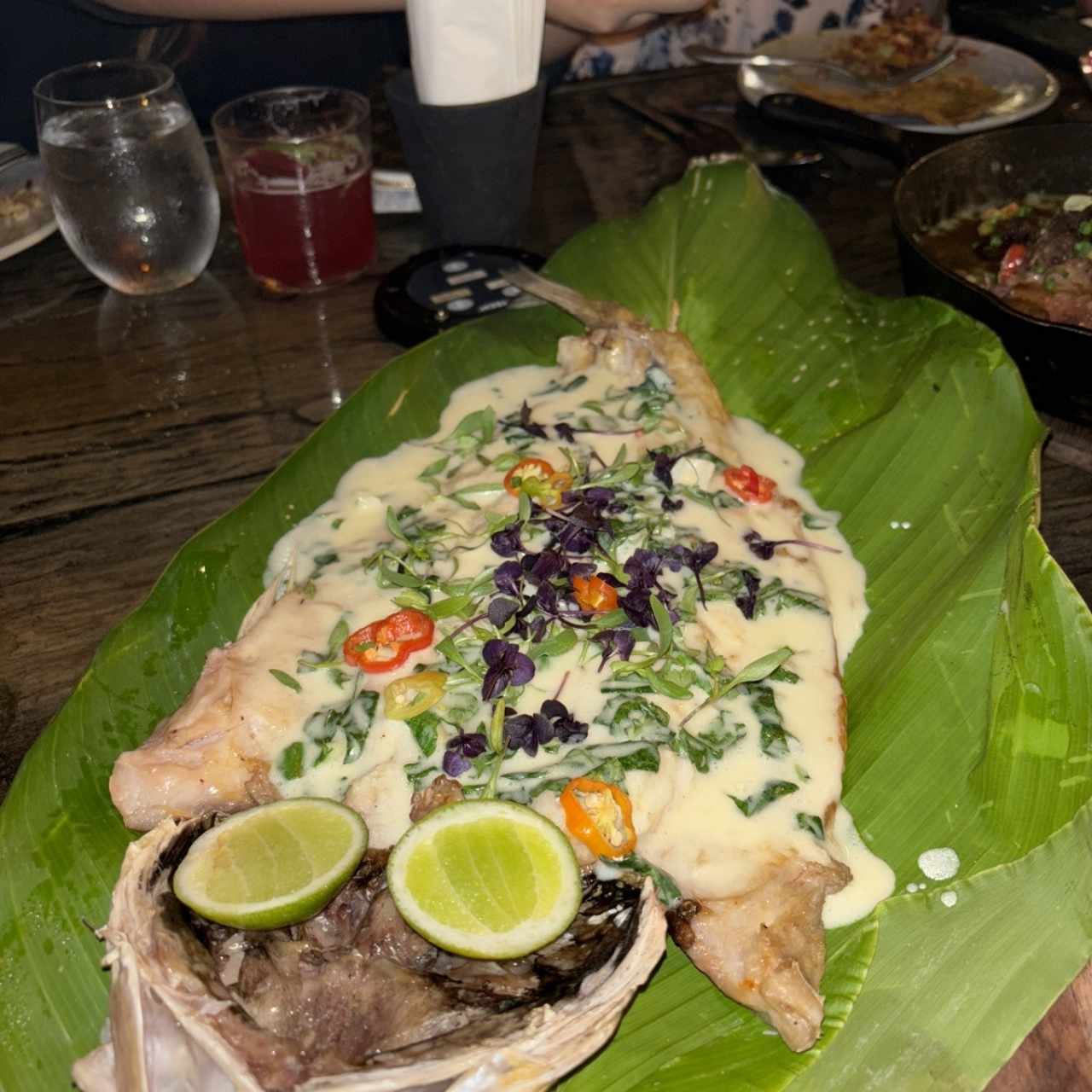 Pesca del día al carbón