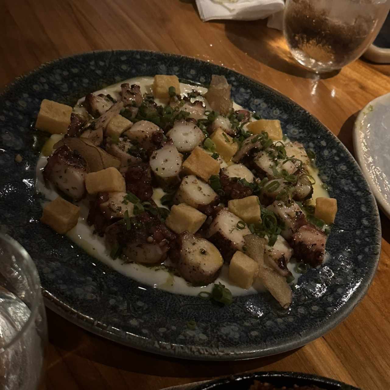 Pulpo a la brasa