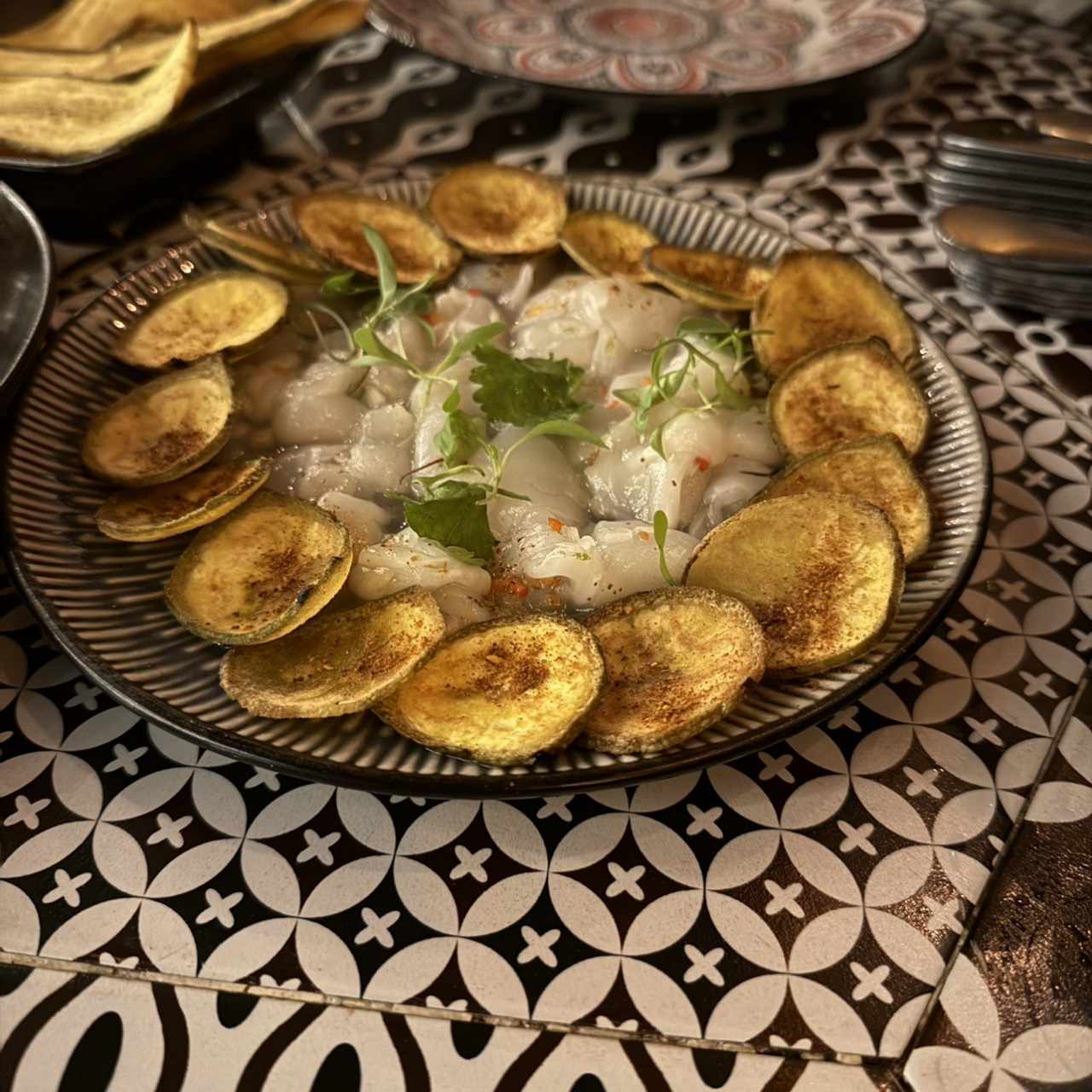 Ceviche de Mamón chino (Vegano)