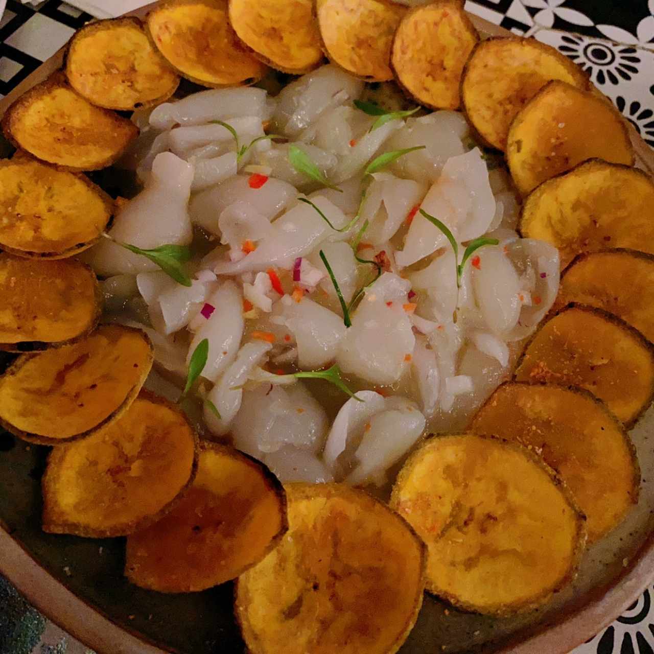 Ceviche de Mamön Chino 