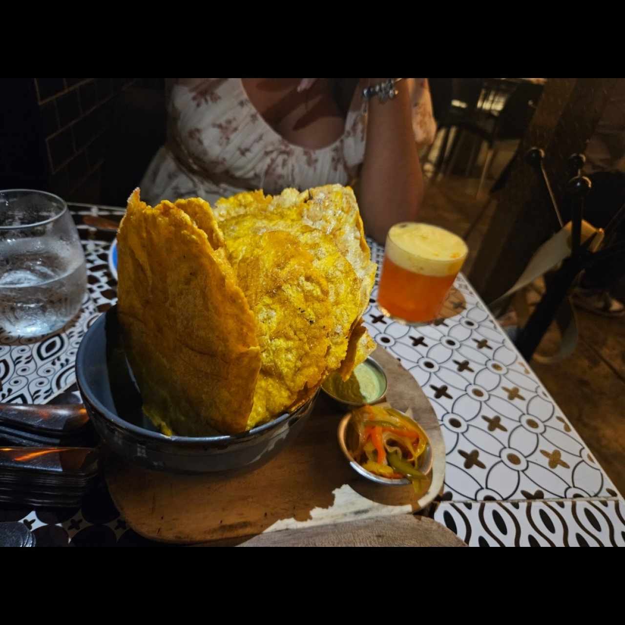 Patacones con salsa sexy
