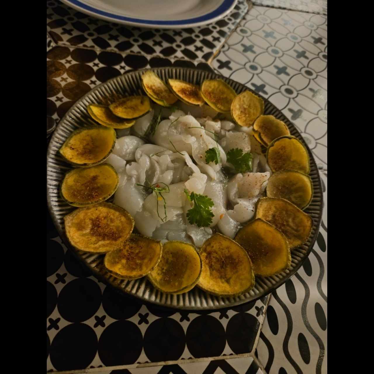 Ceviche de Mamón chino (Vegano)