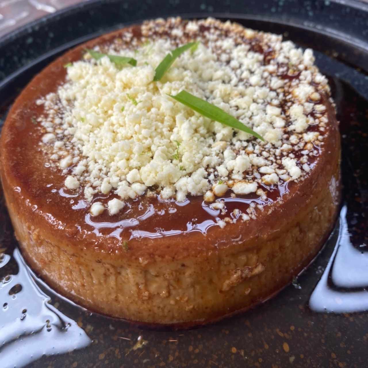 Flan de café