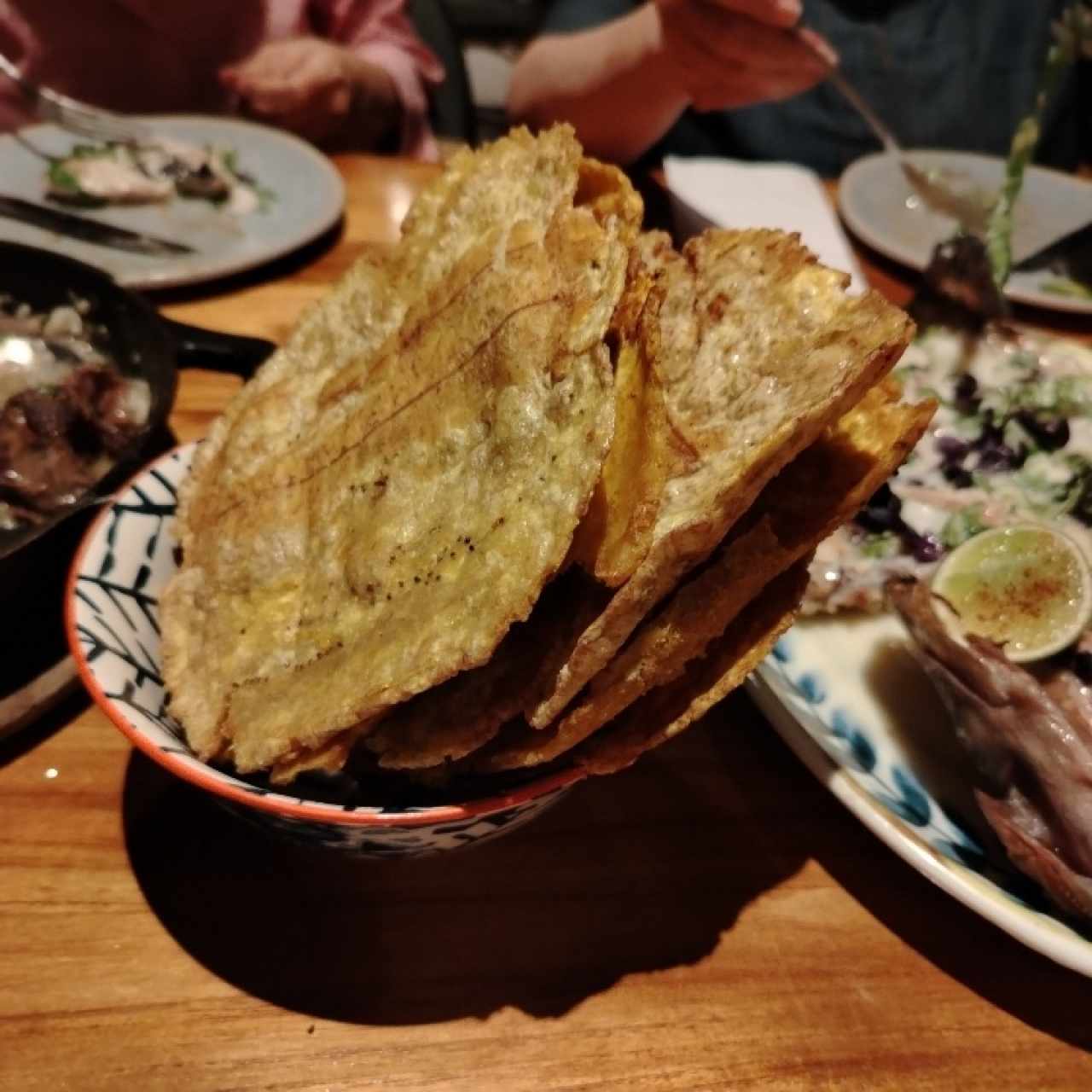 Patacones con salsa sexy
