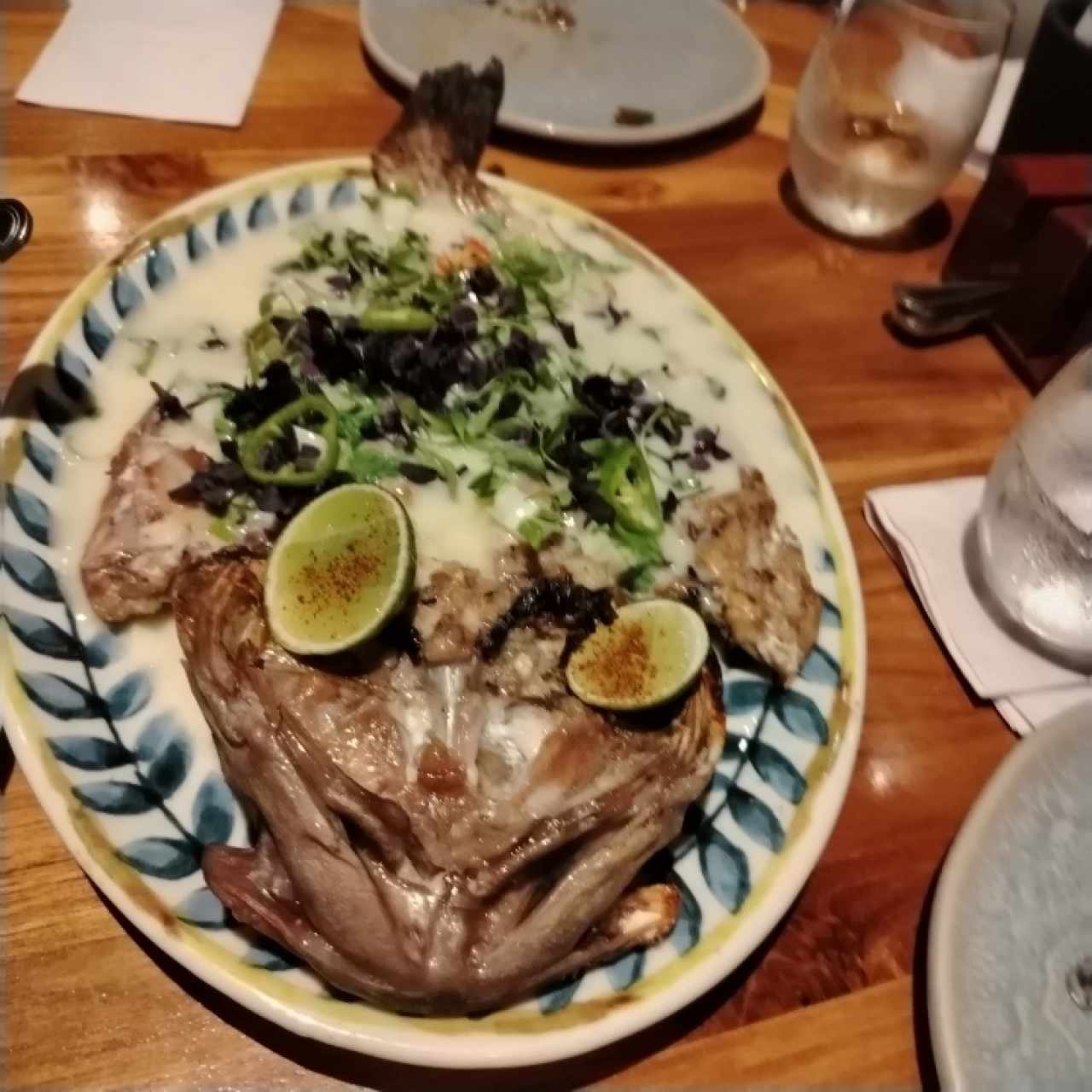 Pesca del día al carbón mero 