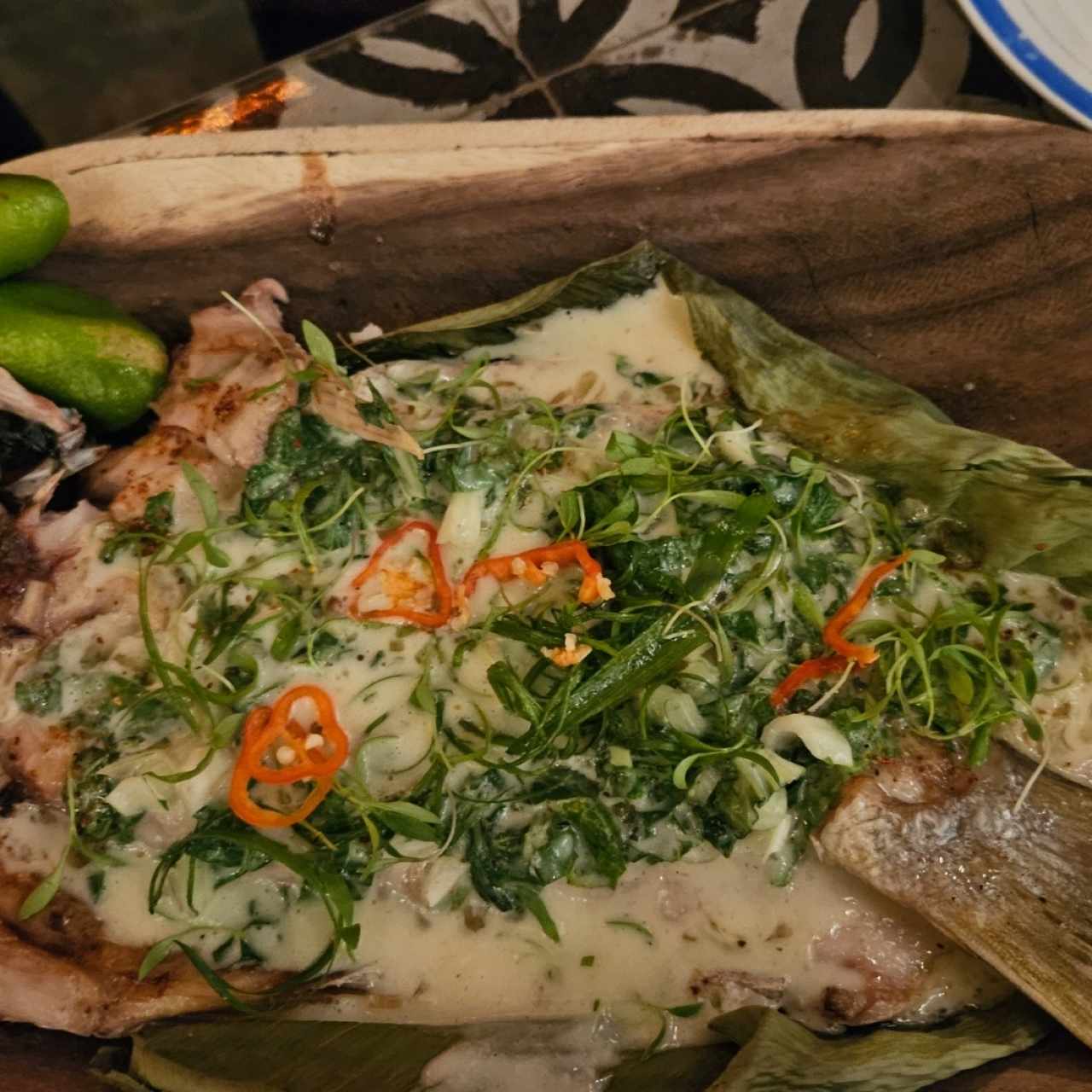 Pesca del día al carbón