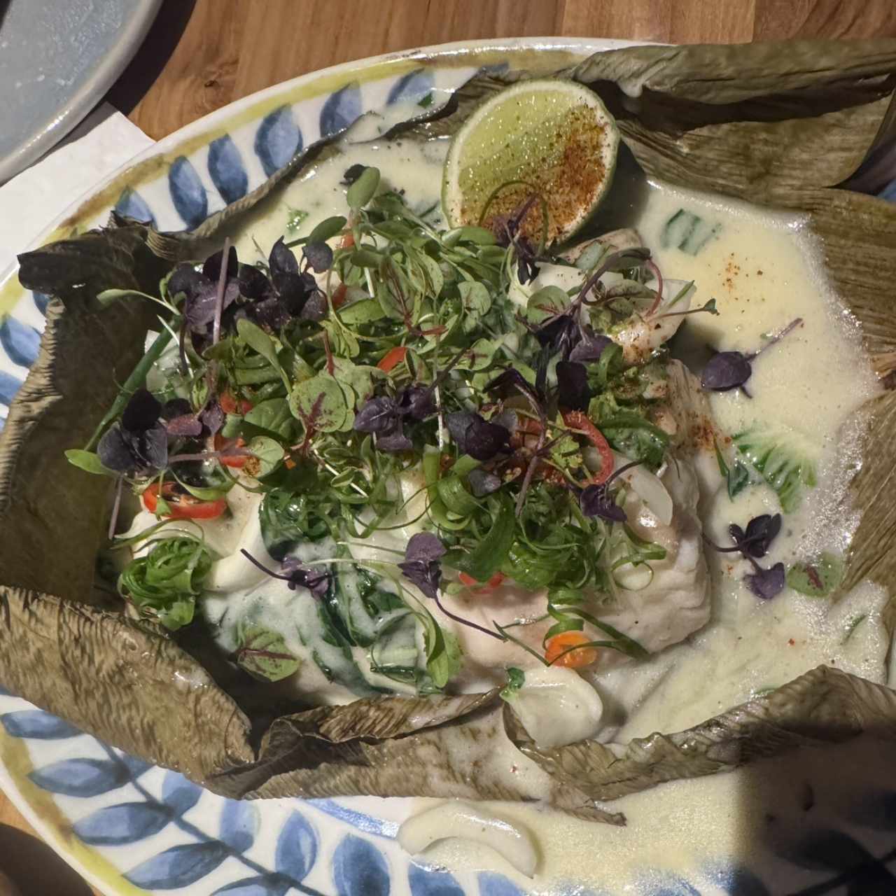 Pesca del día al carbón