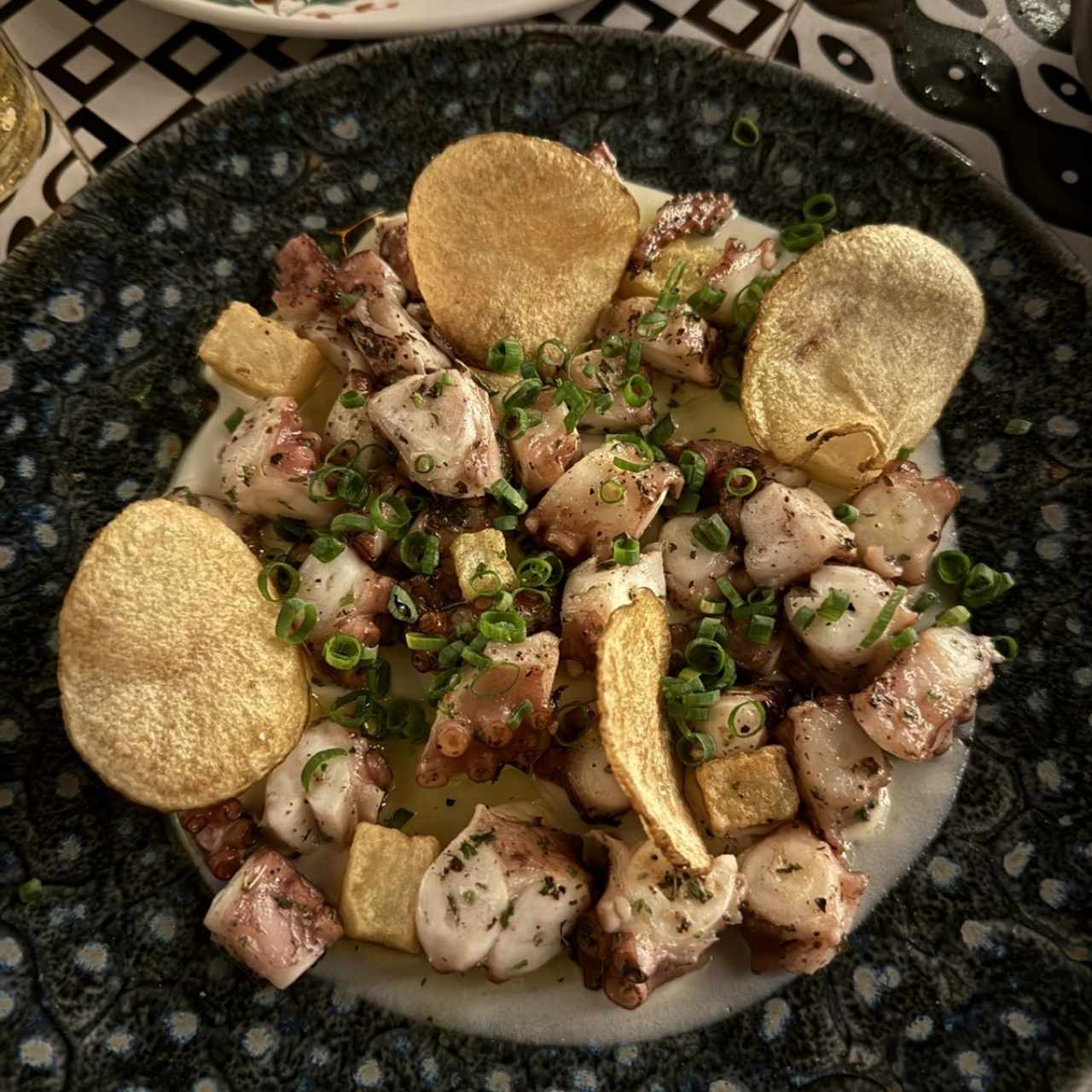 Pulpo a la brasa