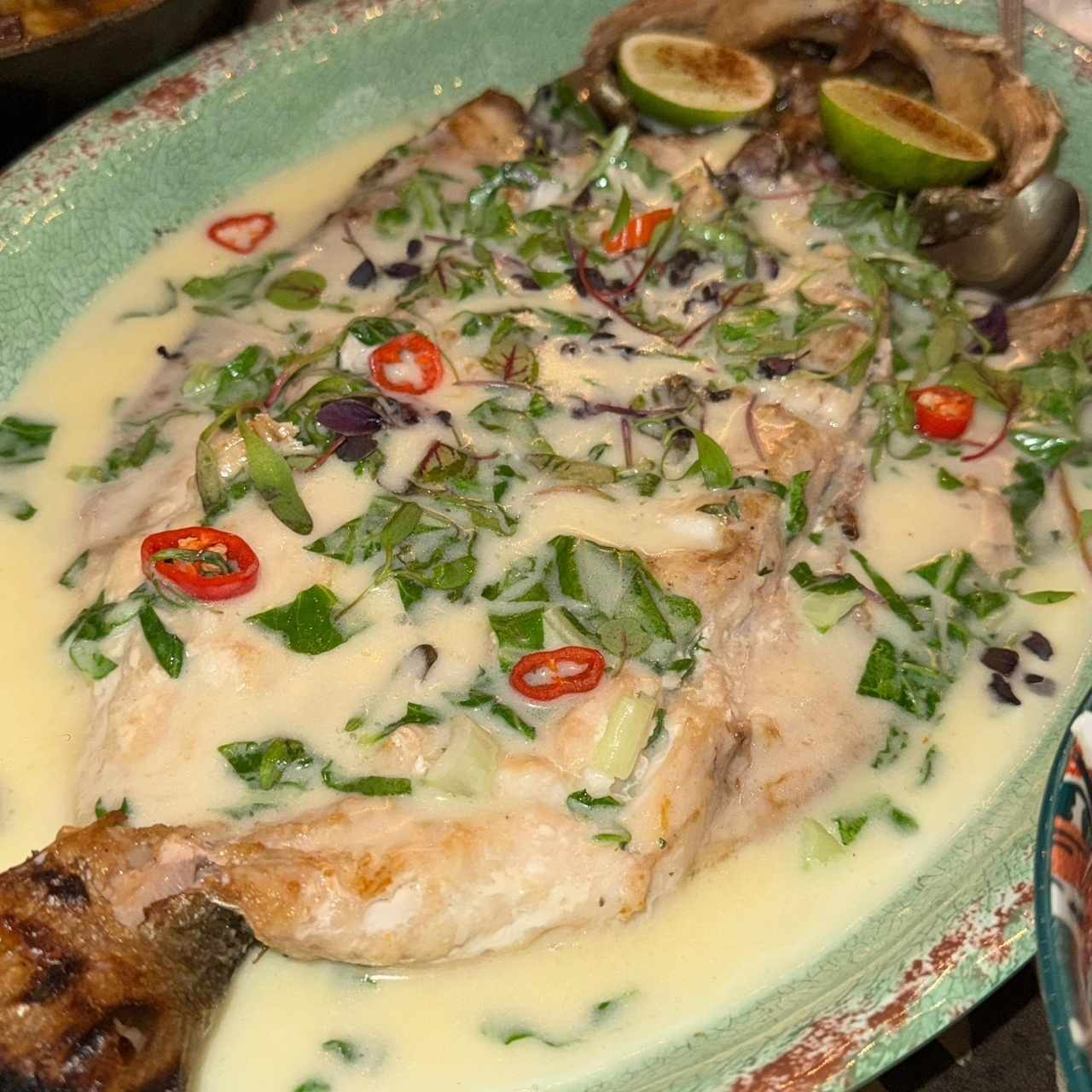 Pesca del día al carbón