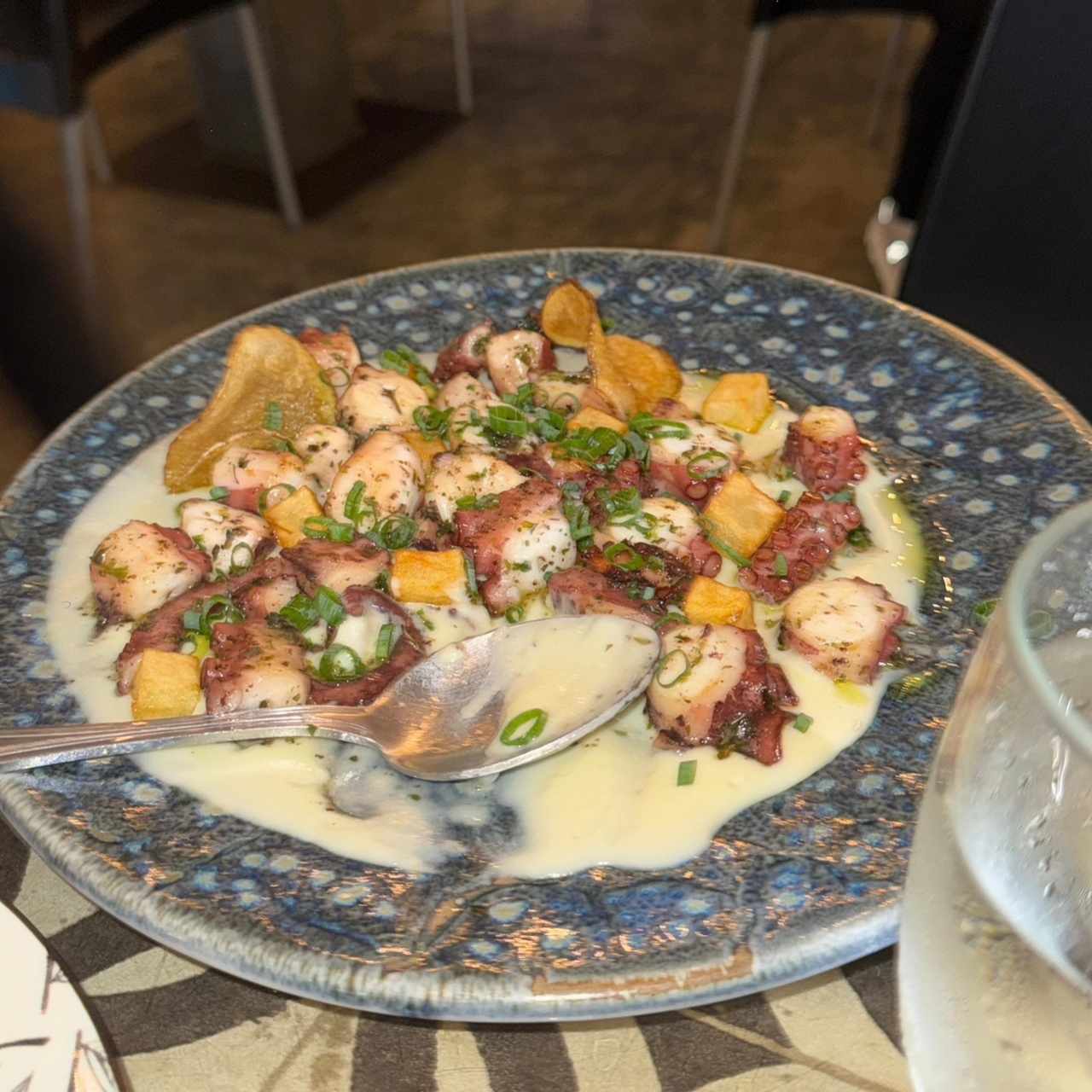 Pulpo a la brasa