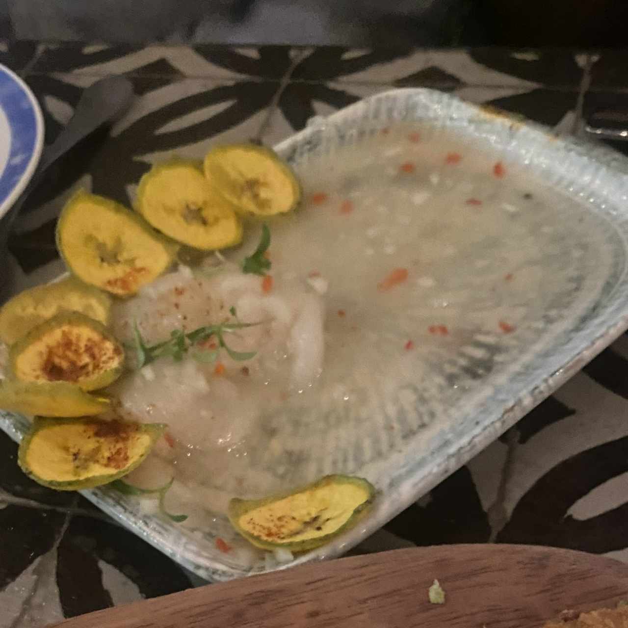 Ceviche de Mamón chino (Vegano)