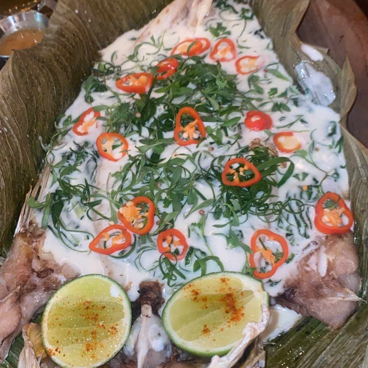 Pesca del día al carbón