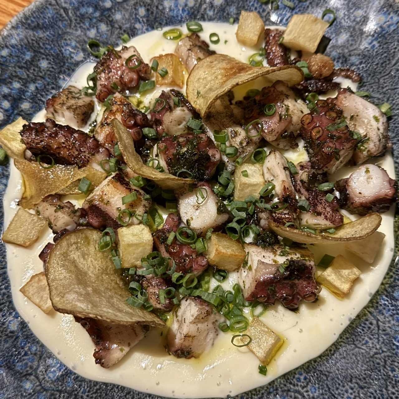Pulpo a la brasa: ¡EXTRAORDINARIO! 