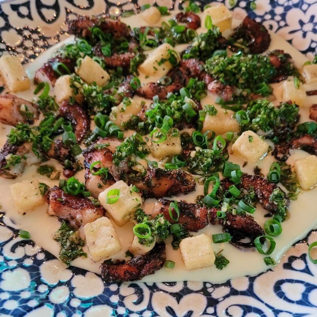 pulpo al carbón 