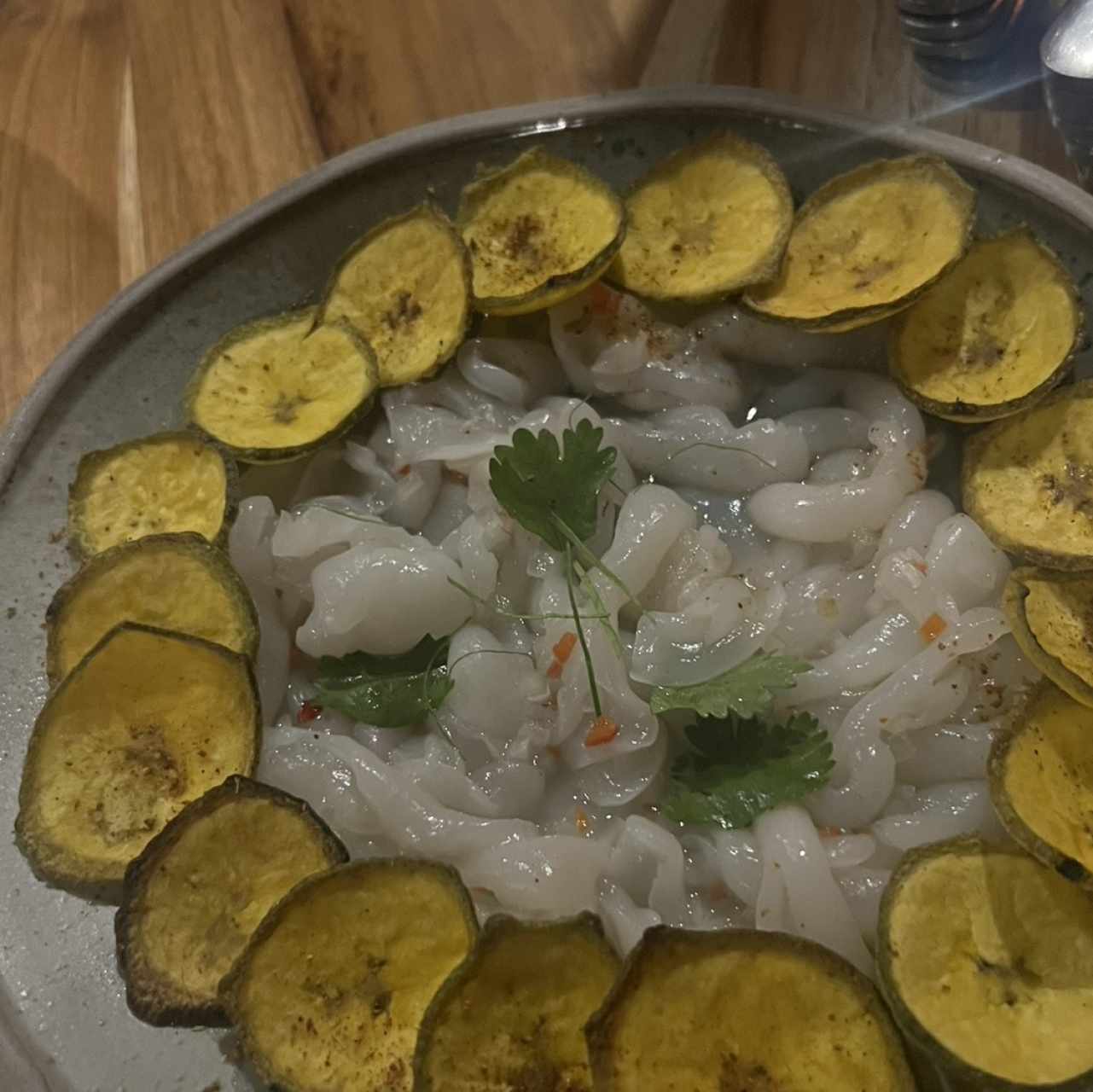Ceviche de Mamón chino (Vegano)