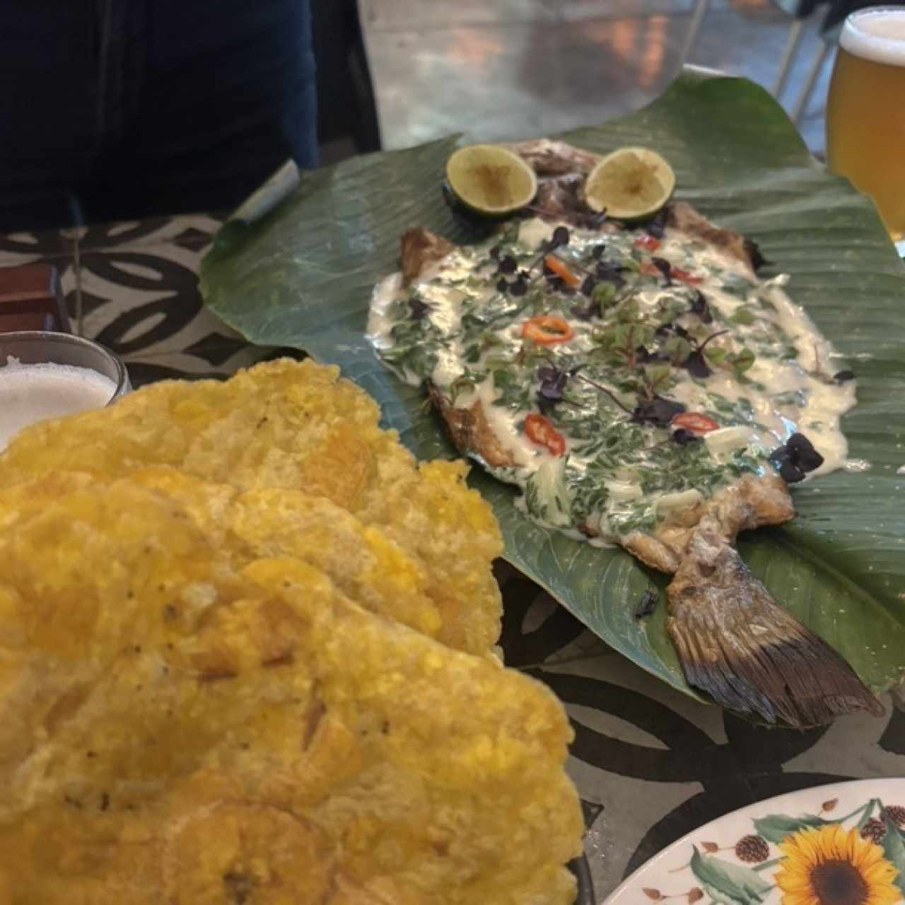Pesca del día al carbón