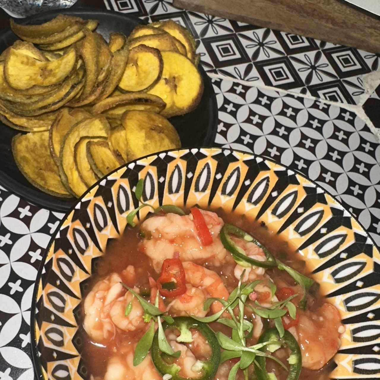 Coctel de camarones 