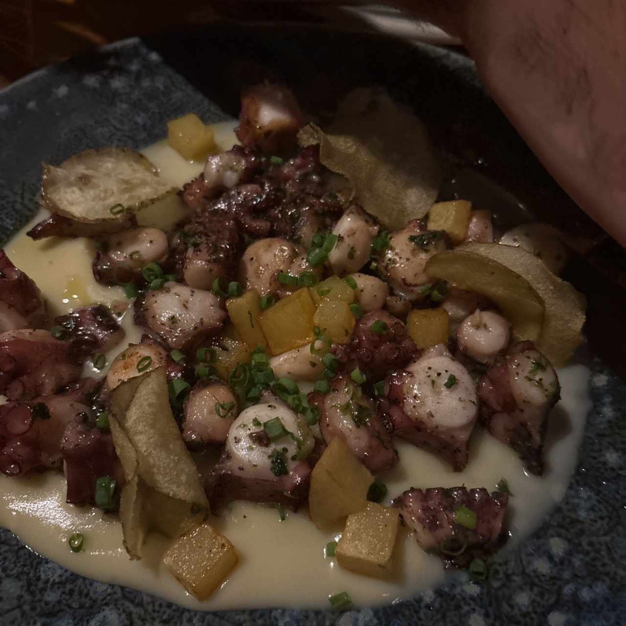 Pulpo a la brasa