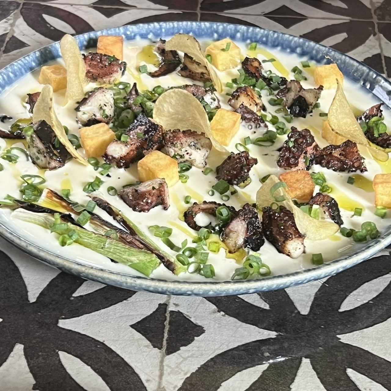 Pulpo al carbón 