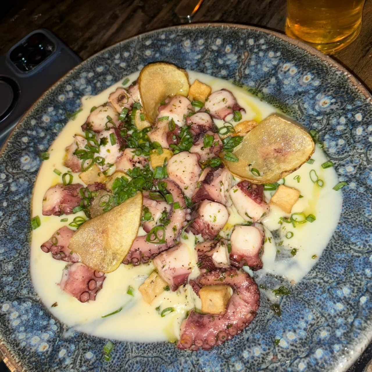 Pulpo a la brasa