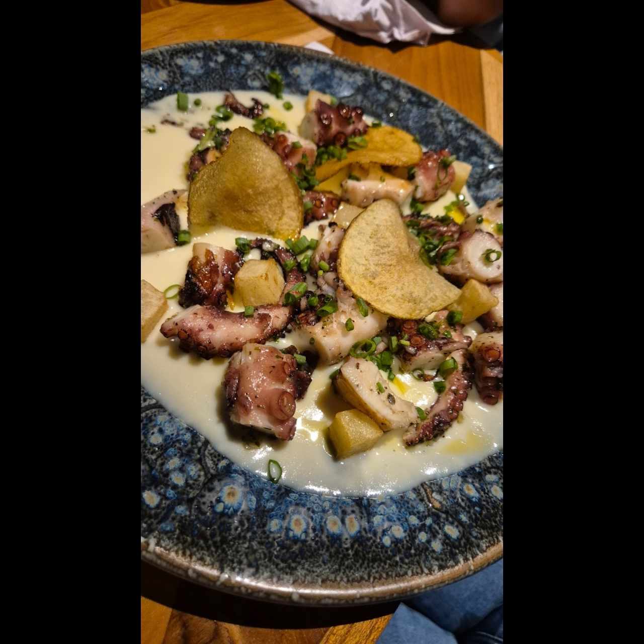 Pulpo a la brasa