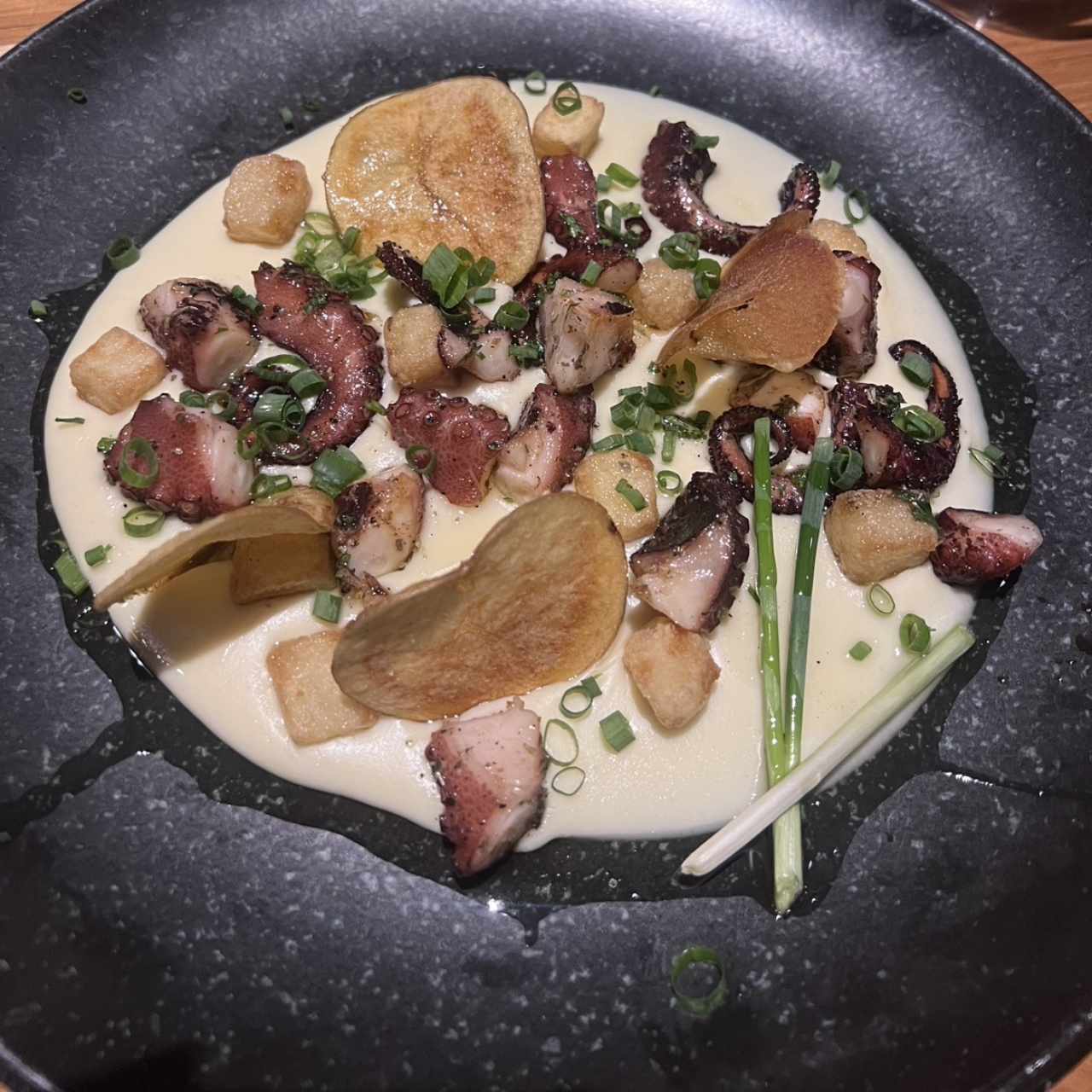 Pulpo a la brasa