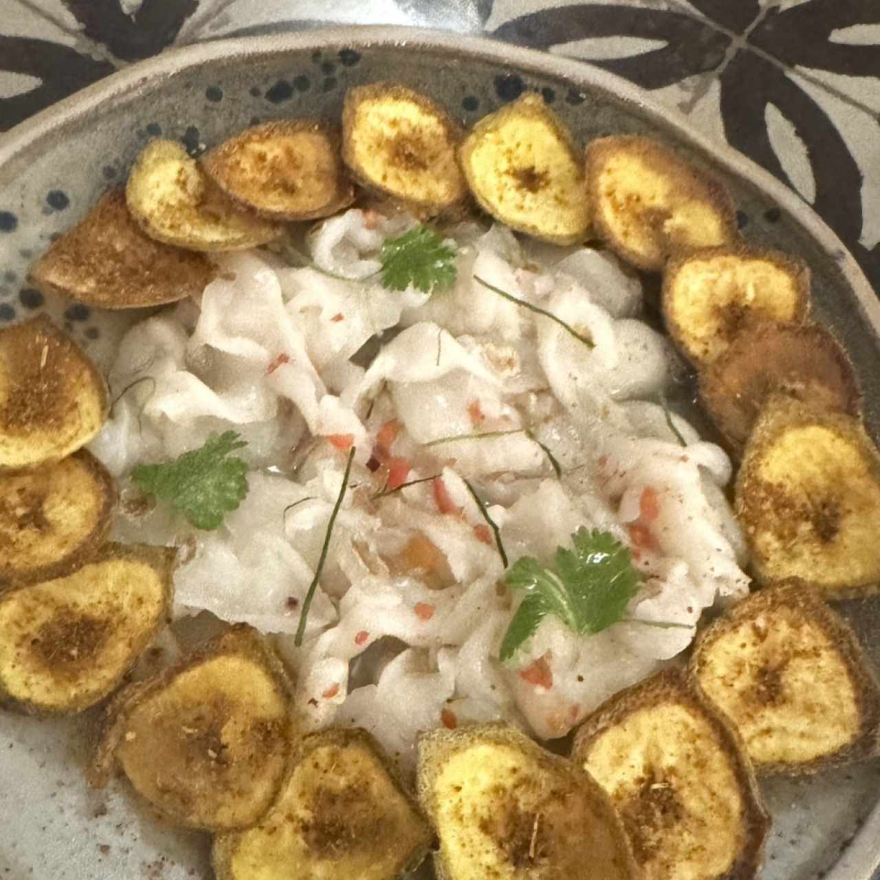 Ceviche de Mamón chino (Vegano)