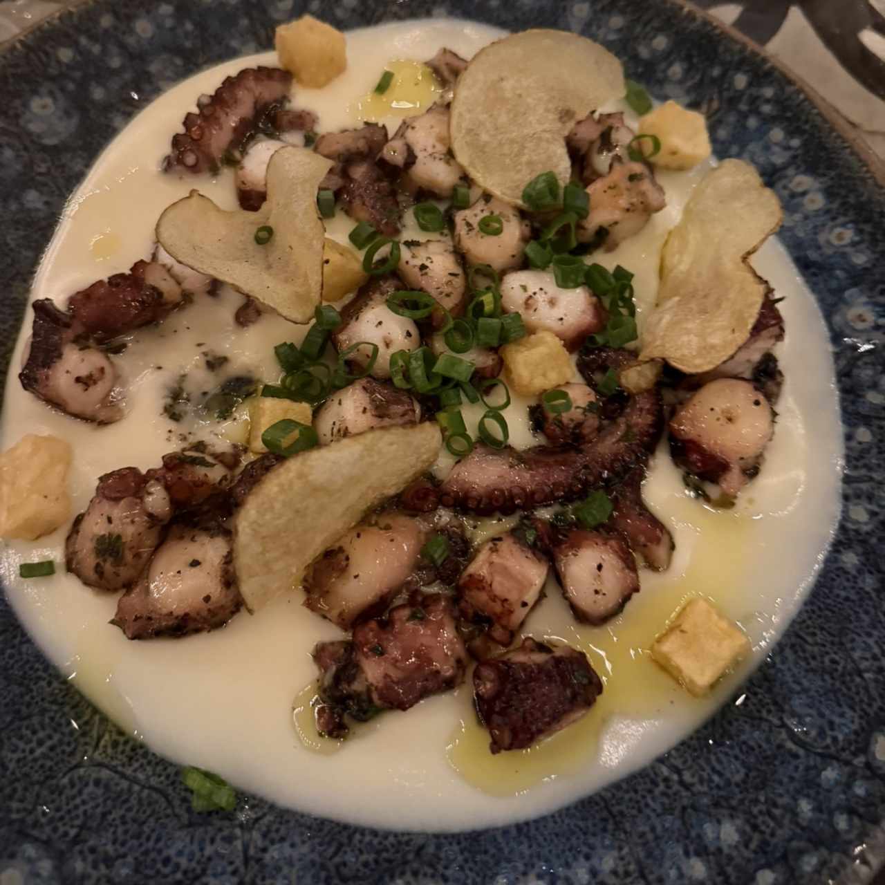 Pulpo a la brasa
