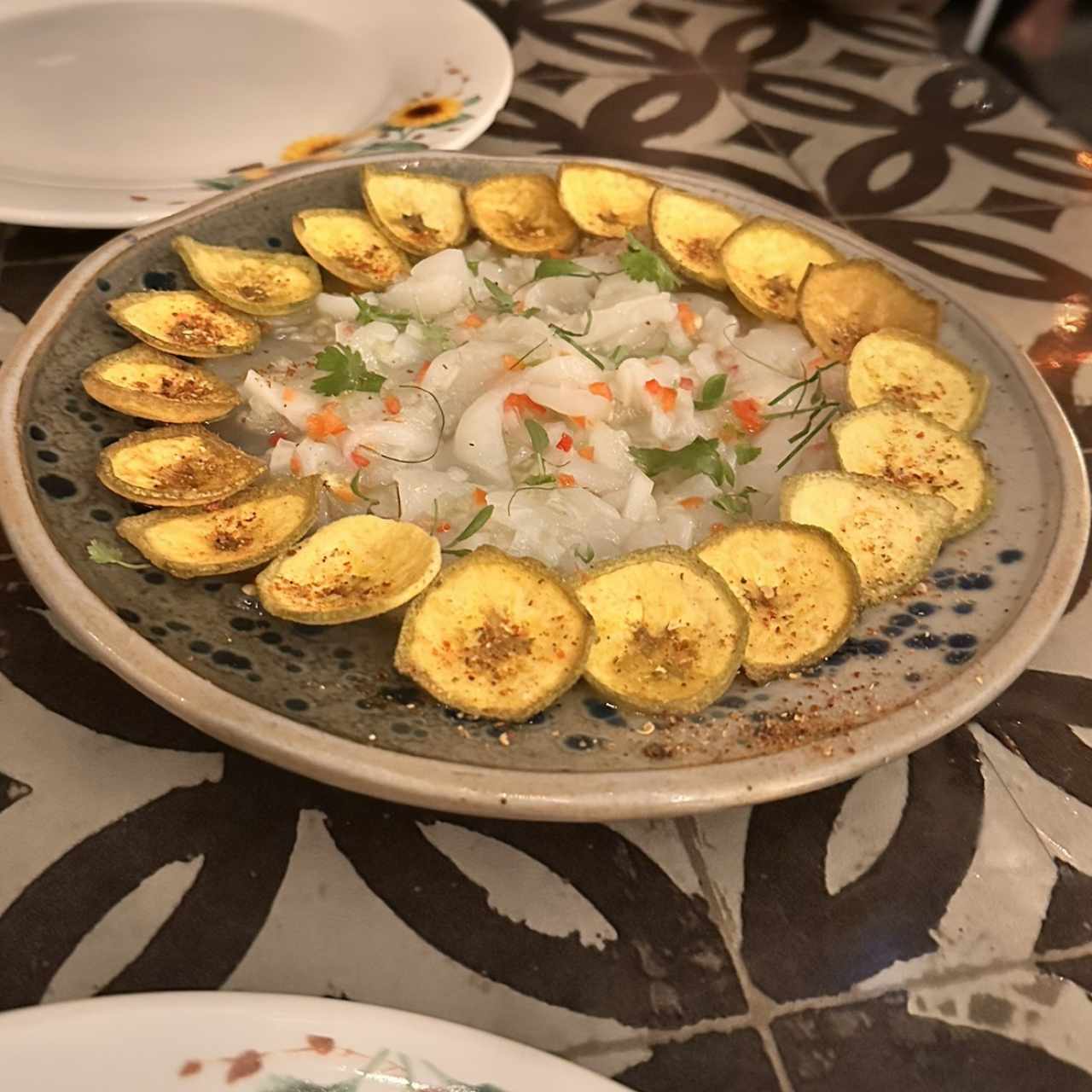 Ceviche de Mamón chino (Vegano)