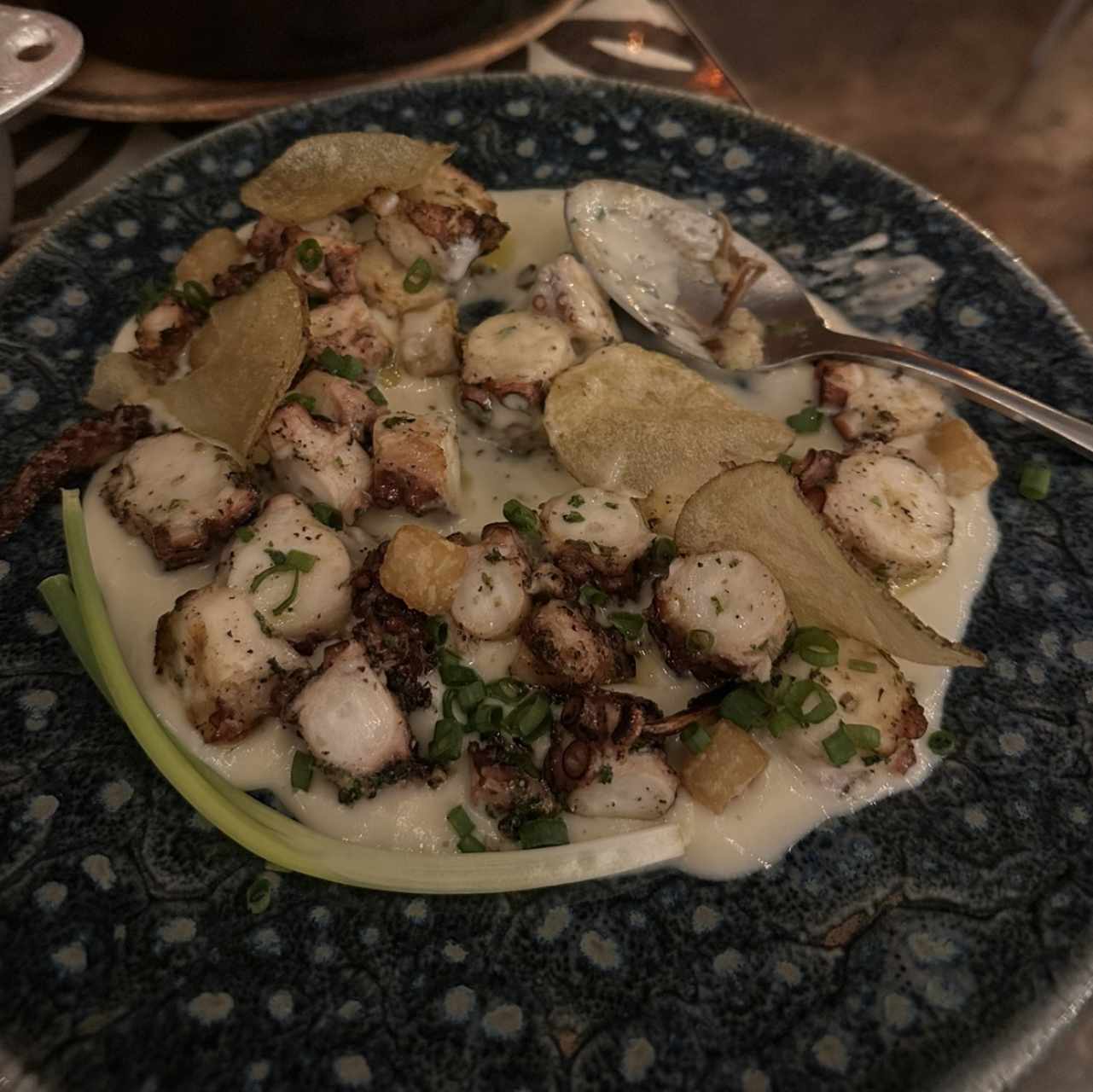 Pulpo a la brasa