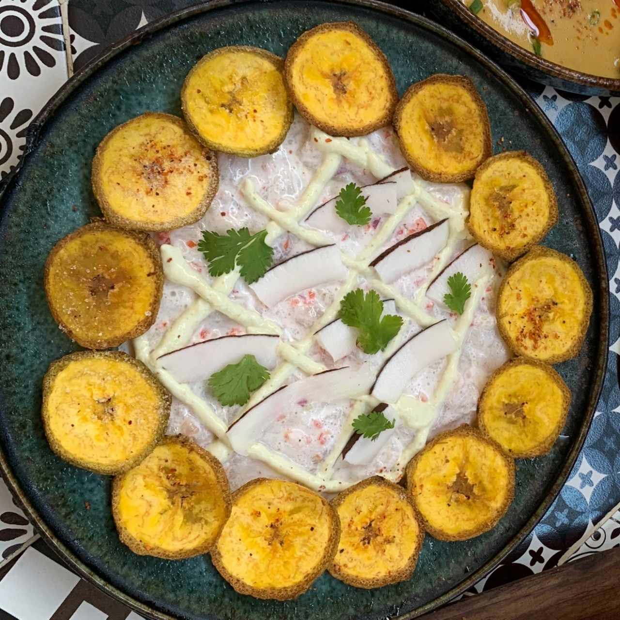Ceviche de pescado acocado