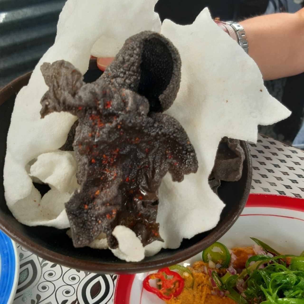 chicharrón de arroz
