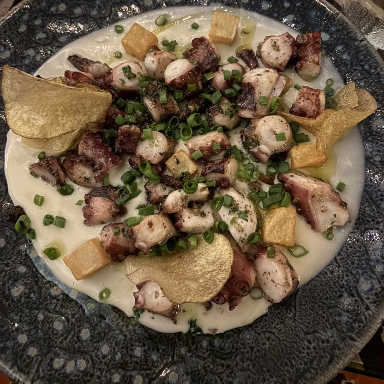 Pulpo a la brasa