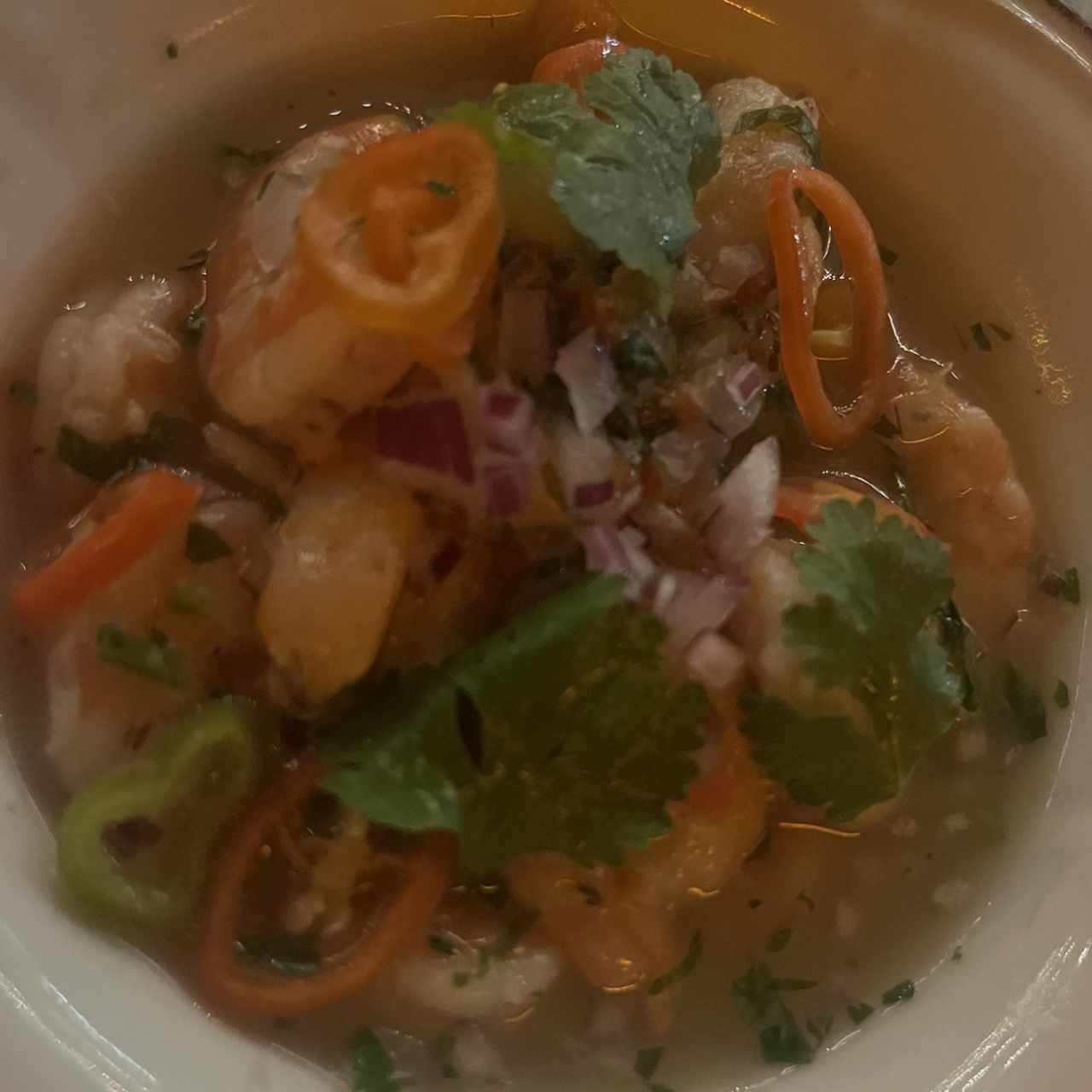 Ceviches - Ceviche de Camarones