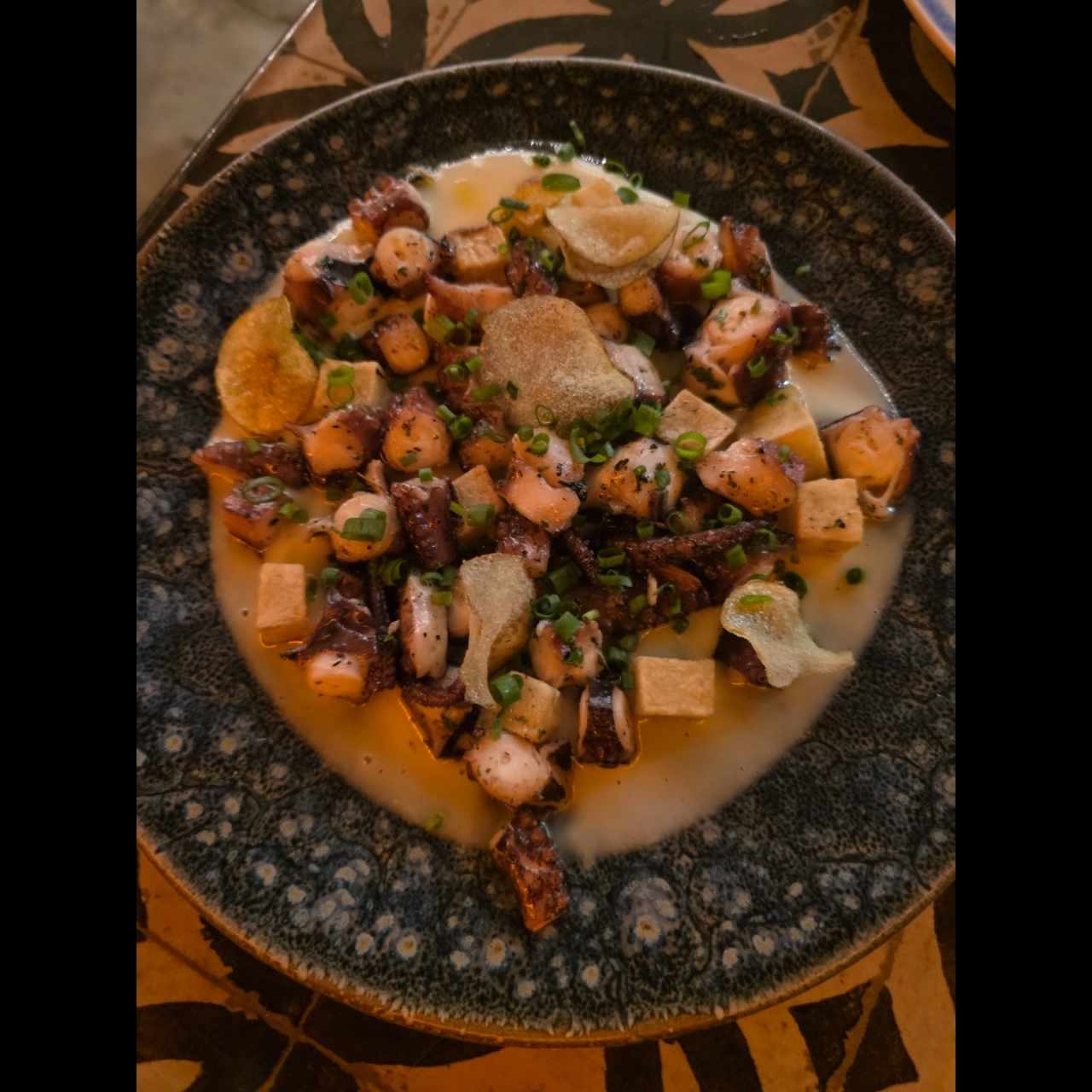 Pulpo a la brasa