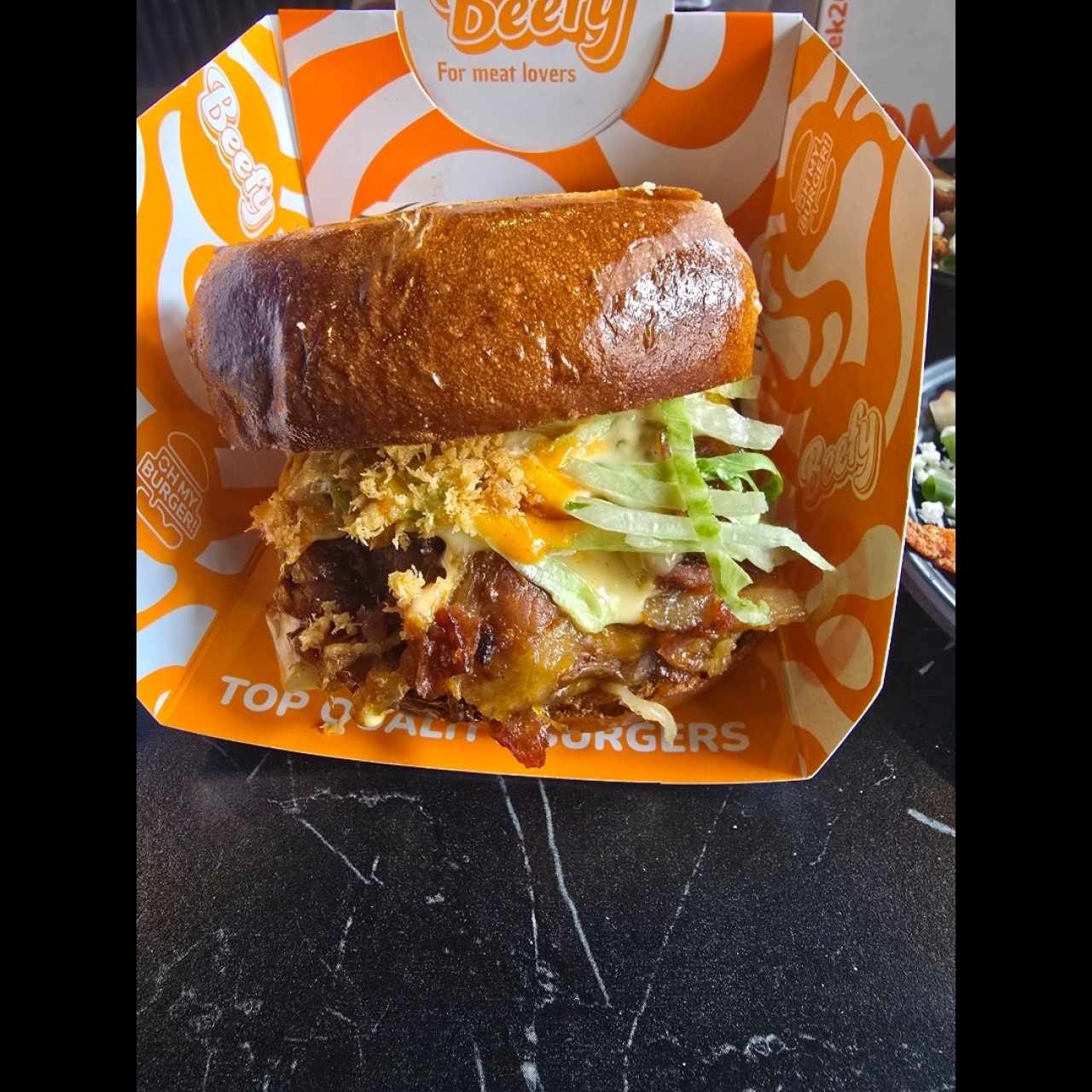beefy burger
